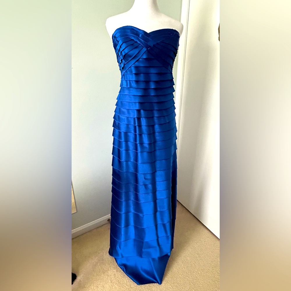 BCBGMaxAzria Strapless Gown